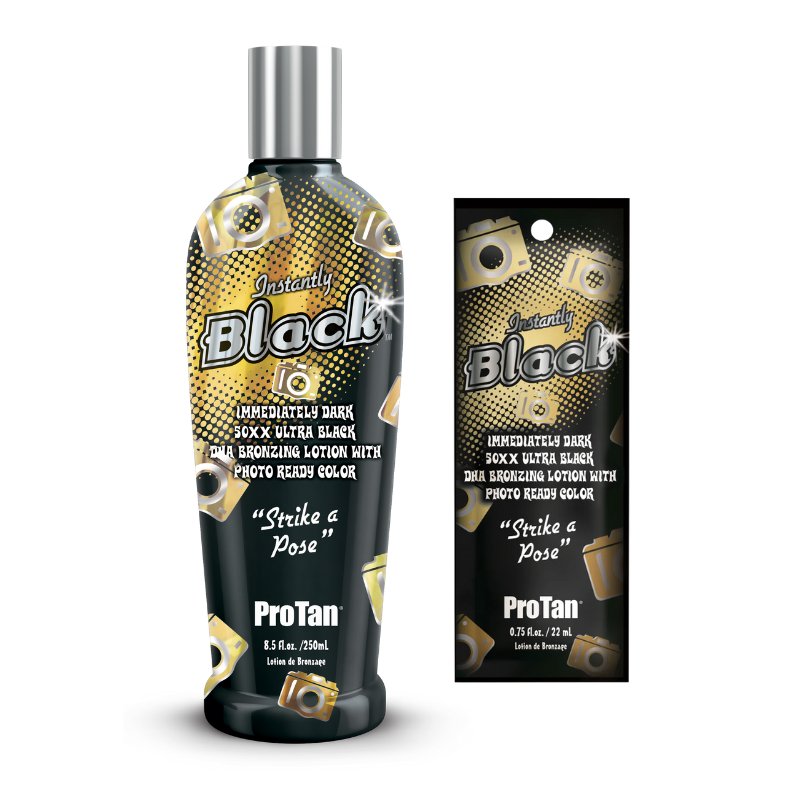 Pro Tan Instantly Black - 50XX Ultra Black DHA Bronzing Lotion - Tansun Sunbeds - Bronzer