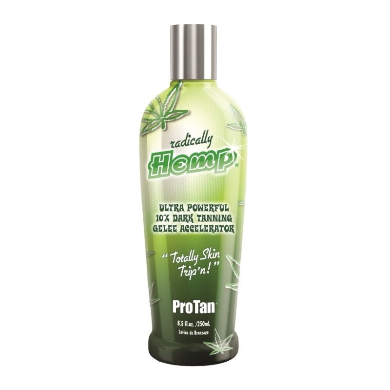 Pro Tan Radically Hemp – 10X Dark Tanning Gelee Accelerator - Tansun Sunbeds - Accelerator