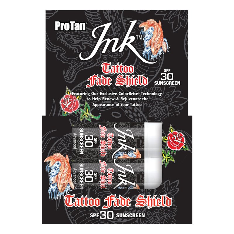 Pro Tan INK Tattoo Fade Shield – SPF 30 Sunscreen Stick - Tansun Sunbeds - Body Care