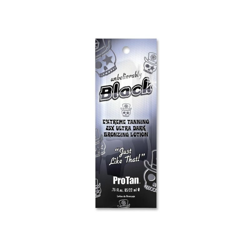 Pro Tan Unbelievably Black - 25X Ultra Dark Bronzing Lotion - Tansun Sunbeds - Bronzer