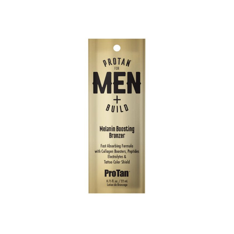 Pro Tan for Men + Build – Melanin Boosting Bronzer - Tansun Sunbeds - Bronzer