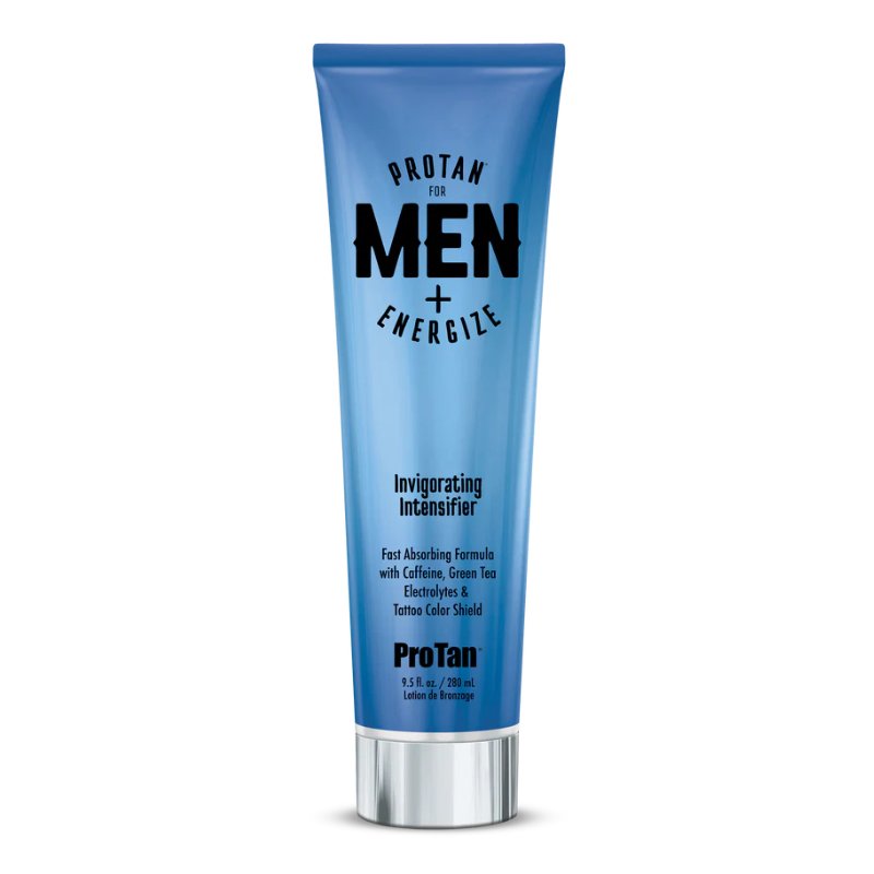 Pro Tan for Men + Energize – Invigorating Intensifier - Tansun Sunbeds - Accelerator