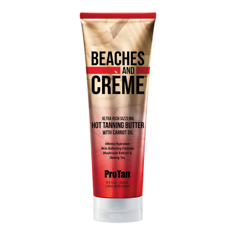 Pro Tan Beaches & Crème Hot Tanning Butter - Tingle - Tansun Sunbeds - Tingle