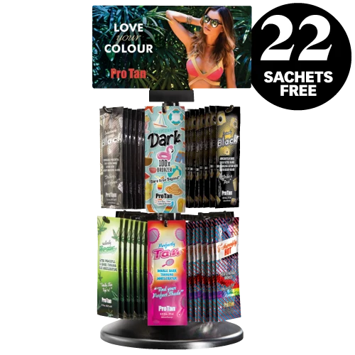 Pro Tan Saturnia Rotating Deal – Sachet Bundle