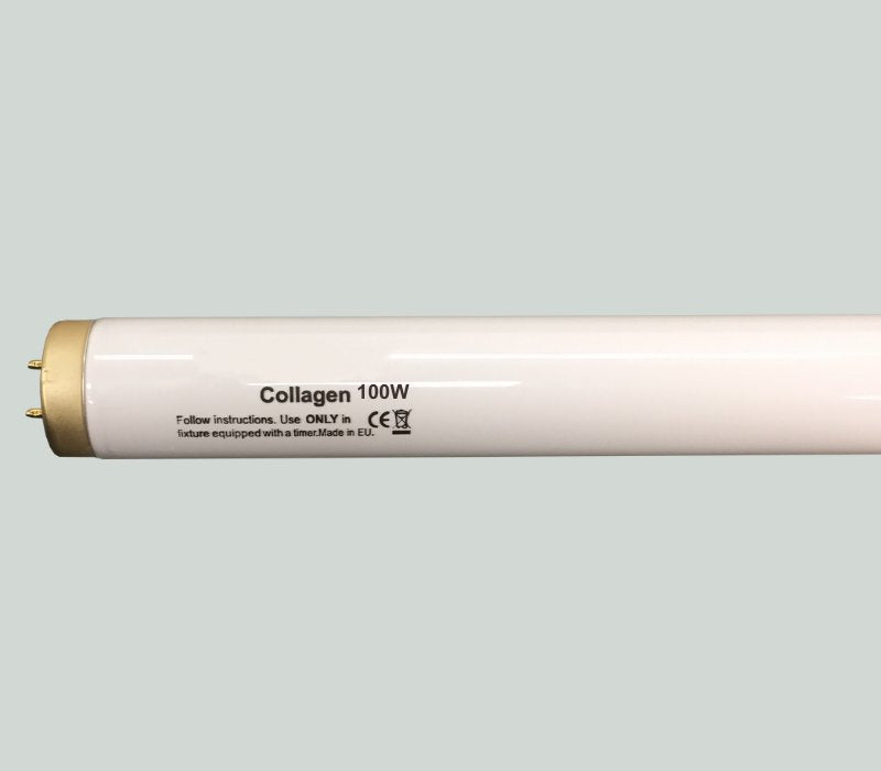 red light collagen tubes, red light sunbed tubes, 100W collagen tube, 100W collagen tanning tube