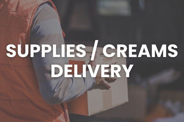 help centre supplies / creams delivery advice section