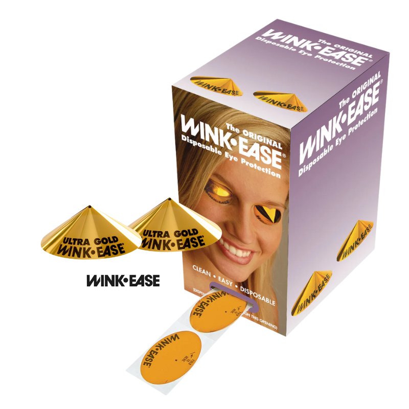 Wink Ease disposable eye protection ultra gold