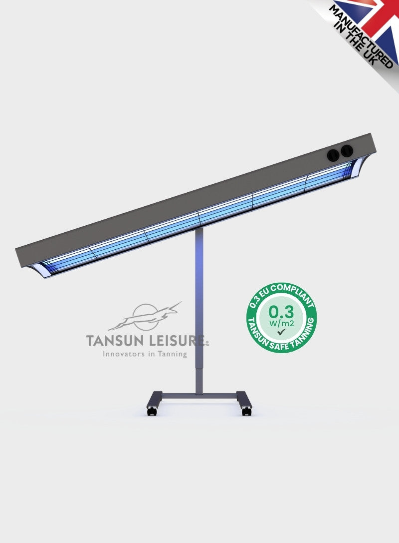 Tansun Amber Canopy Sunbed - Domestic.