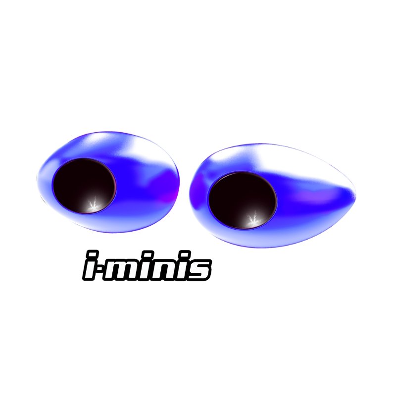 i-Minis Flexisoft Tanning Goggles – Bridgeless Design.